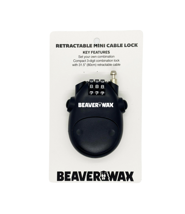 BEAVER WAX MINI CABLE LOCK 2026