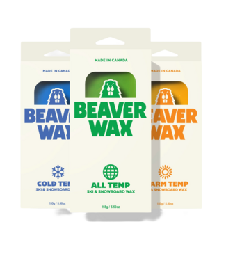 BEAVER WAX 3 PACK MIXED SNOW WAX 150G 2026