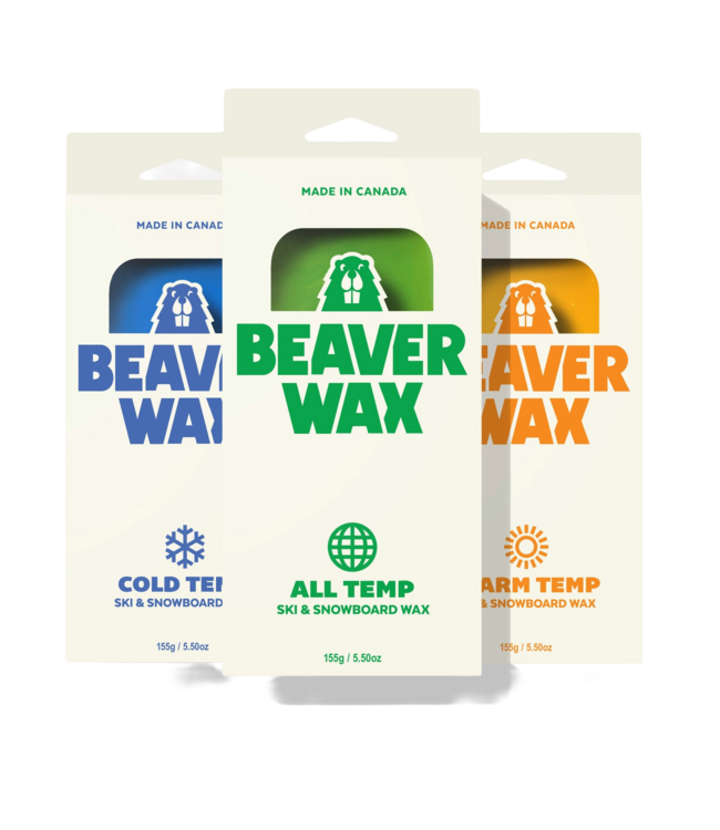 BEAVER WAX 3 PACK MIXED SNOW WAX 150G 2026