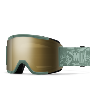 SMITH SMITH SQUAD LOWBRIDGE GOGGLE CACTUS ZINE w/ CHROMAPOP SUN BLACK GOLD MIRROR + CLEAR 2026