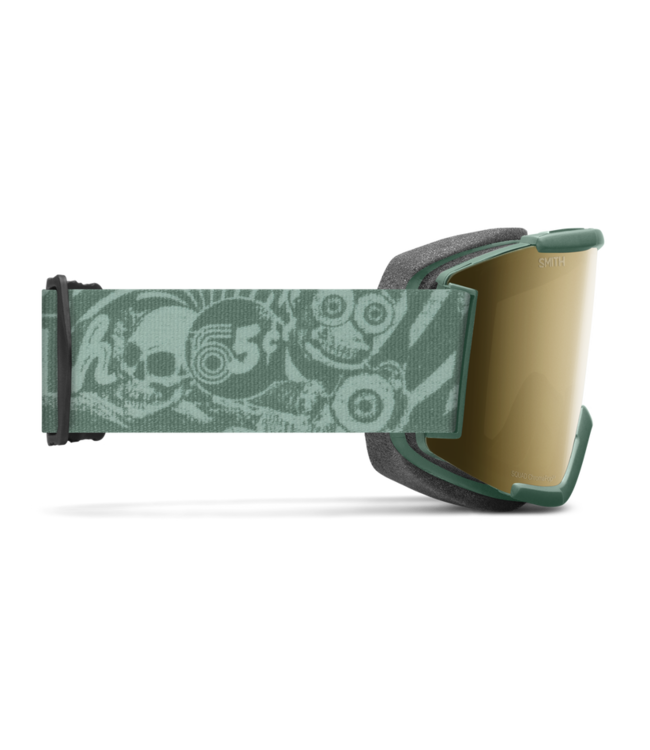 SMITH SQUAD LOWBRIDGE GOGGLE CACTUS ZINE w/ CHROMAPOP SUN BLACK GOLD MIRROR + CLEAR 2026