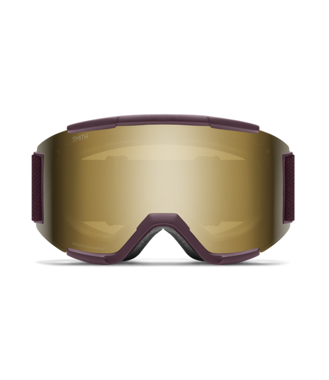 SMITH SQUAD LOWBRIDGE GOGGLE MYSTIC w/ CHROMAPOP SUN BLACK GOLD MIRROR + CLEAR 2026