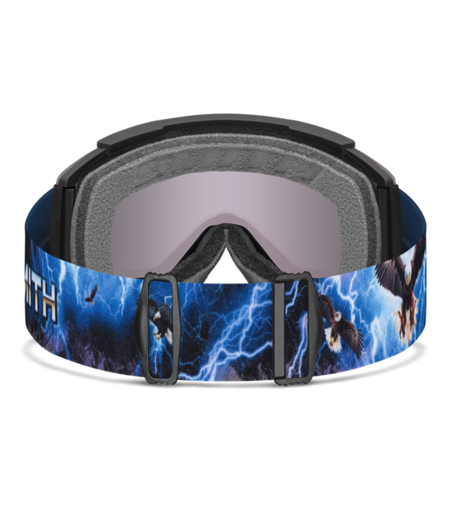 SMITH SQUAD XL LOWBRIDGE FIT GOGGLE OPEN ROAD w/ CHROMAPOP EVERYDAY BLUE MIRROR + CHROMAPOP STORM BLUE MIRROR 2026
