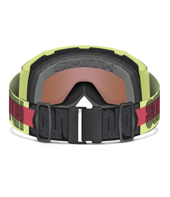 SMITH SQUAD MAG LOWBRIDGE FIT GOGGLE SERPENTINE w/ CHROMAPOP EVERYDAY VIOLET MIRROR + CHROMAPOP STORM AMBER 2026