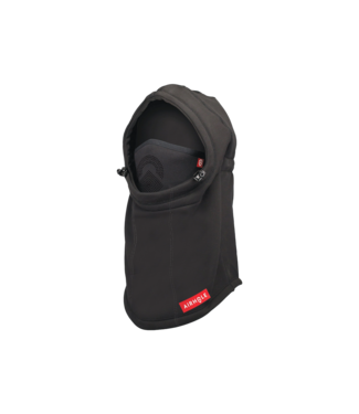 AIRHOLE AIRHOLE AIRHOOD LASER POLAR FACE MASK HOOD BLACK 2026