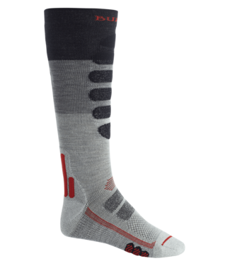 BURTON BURTON PERFORMANCE + LIGHTWEIGHT COMPRESSION SOCKS GREY HEATHER 2026