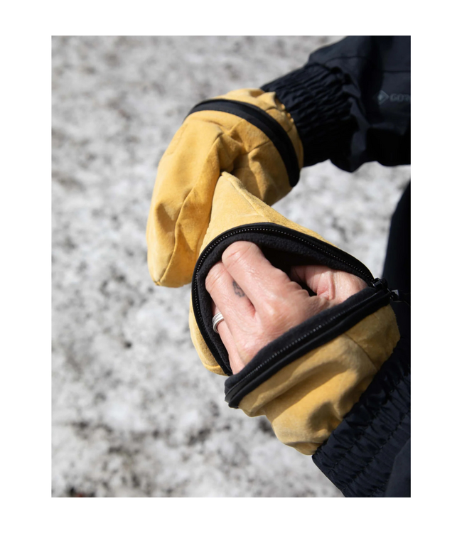 DEATHGRIP GHOUL LEATHER MITT TAN 2026