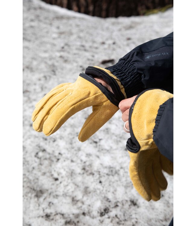 DEATHGRIP LEATHER GHOUL GLOVE TAN 2026