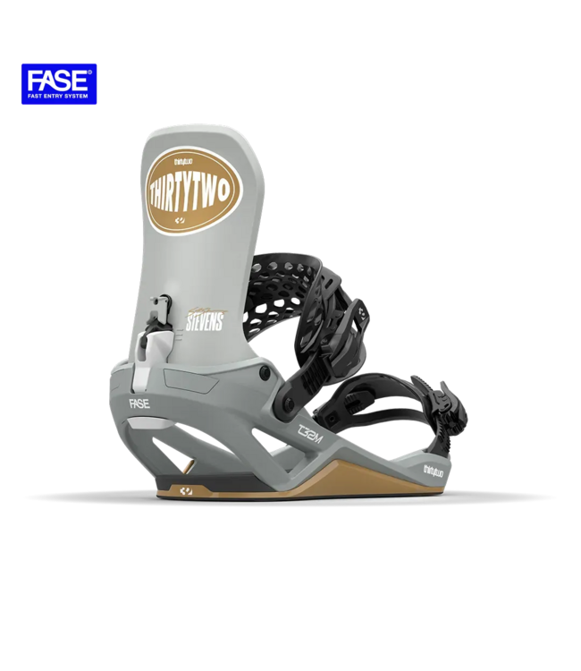 THIRTYTWO T32M FASE STEVENS SNOWBOARD BINDINGS STEVENS 2026