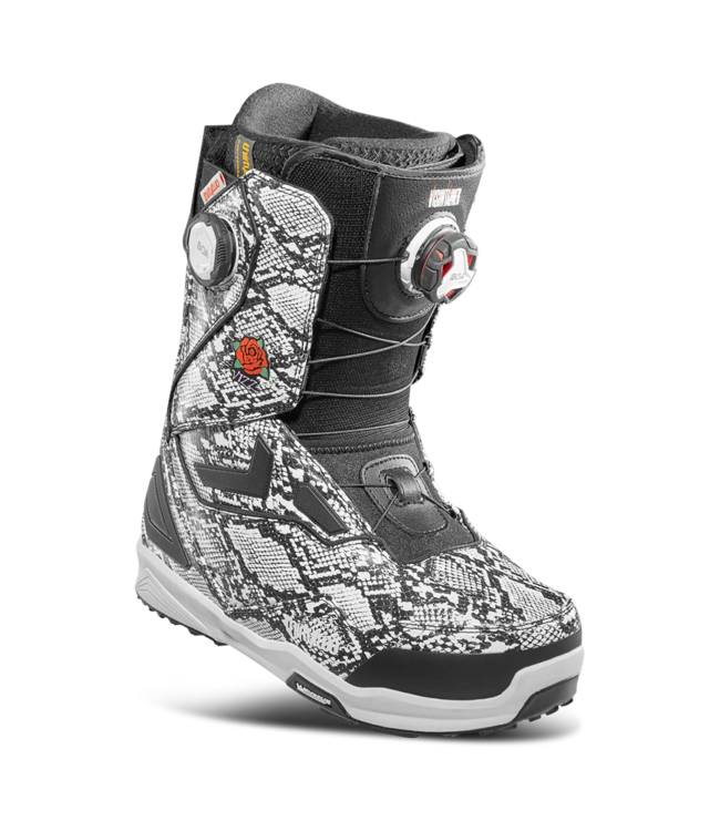 THIRTYTWO TM-2 DOUBLE BOA X VIZZ SNOWBOARD BOOTS WHITE/BLACK 2026
