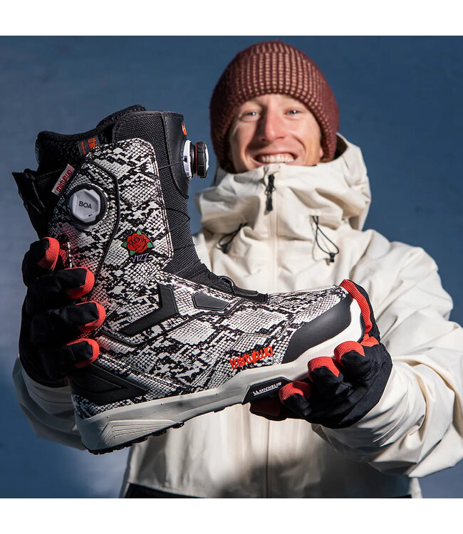 THIRTYTWO TM-2 DOUBLE BOA X VIZZ SNOWBOARD BOOTS WHITE/BLACK 2026