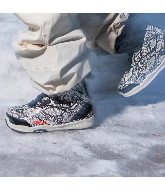 THIRTYTWO TM-2 DOUBLE BOA X VIZZ SNOWBOARD BOOTS WHITE/BLACK 2026