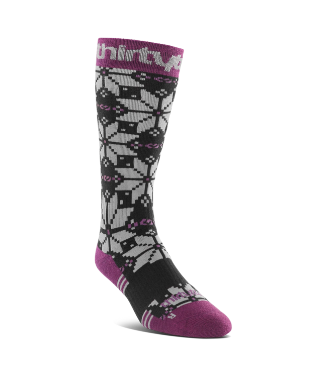 THIRTYTWO WOMENS DOUBLE SOCK PURPLE 2026