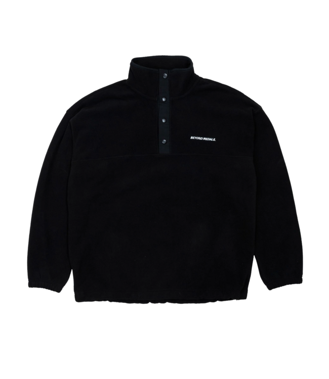 BEYOND MEDALS HALF SNAP FLEECE BLACK 2026