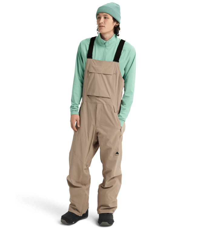 BURTON RESERVE 2L STRETCH BIB PANTS SUMMIT TAUPE 2026