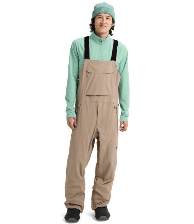 BURTON RESERVE 2L STRETCH BIB PANTS SUMMIT TAUPE 2026