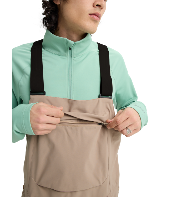 BURTON RESERVE 2L STRETCH BIB PANTS SUMMIT TAUPE 2026