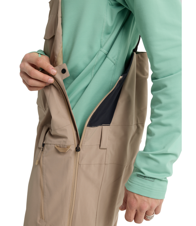 BURTON RESERVE 2L STRETCH BIB PANTS SUMMIT TAUPE 2026