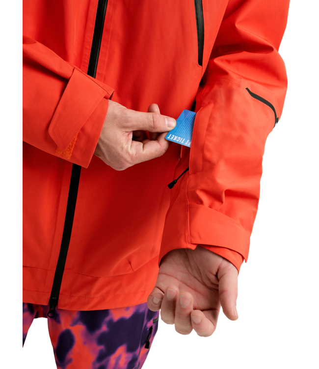 BURTON RESERVE GORE-TEX 2L JACKET FIESTA RED 2026