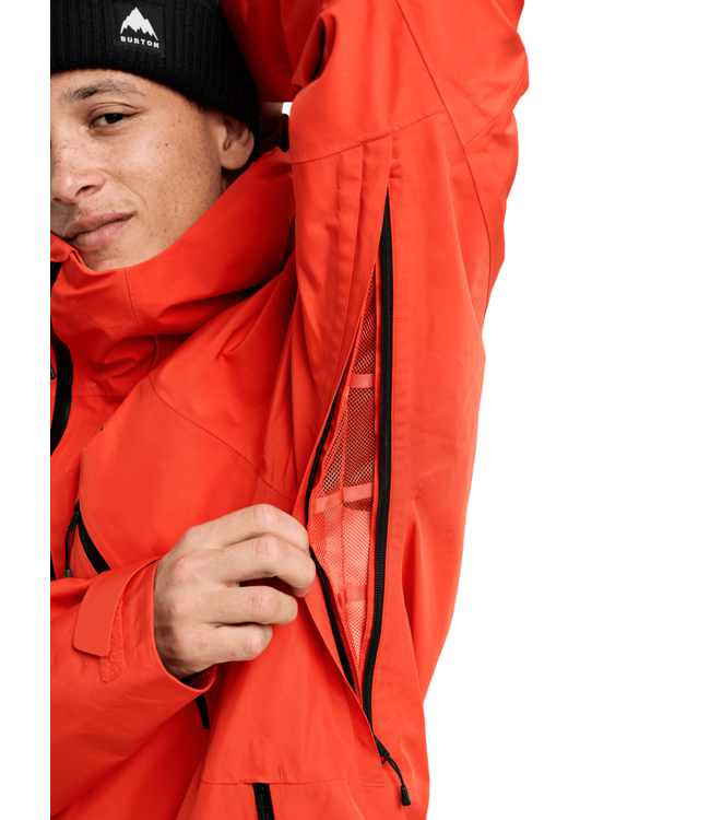 BURTON RESERVE GORE-TEX 2L JACKET FIESTA RED 2026