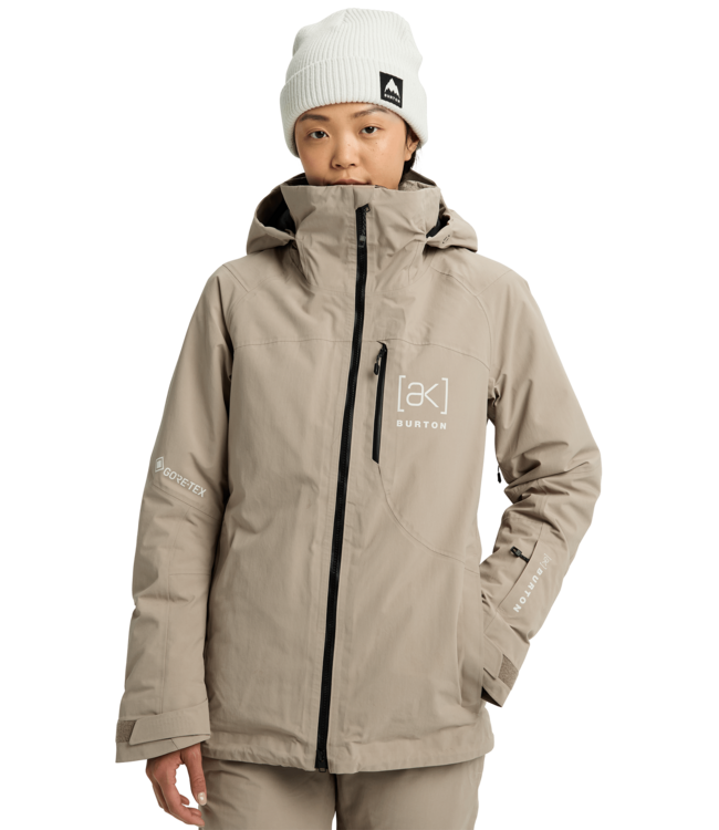 BURTON WOMENS AK GORE EMBARK JACKET SUMMIT TAUPE 2026