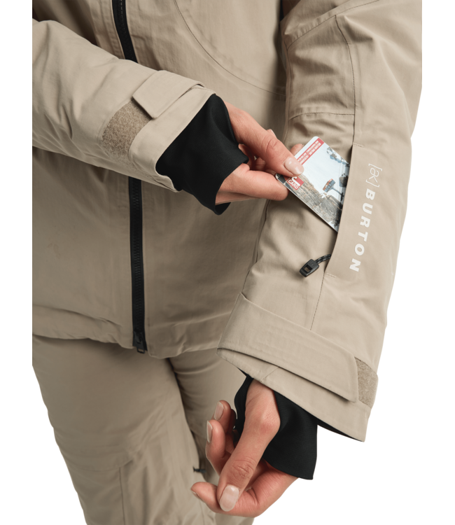 BURTON WOMENS AK GORE EMBARK JACKET SUMMIT TAUPE 2026