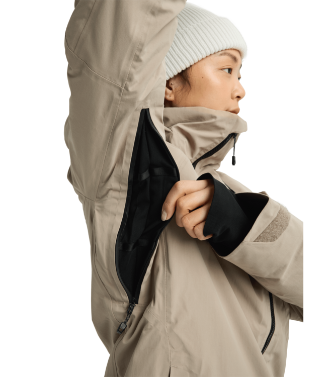 BURTON WOMENS AK GORE EMBARK JACKET SUMMIT TAUPE 2026