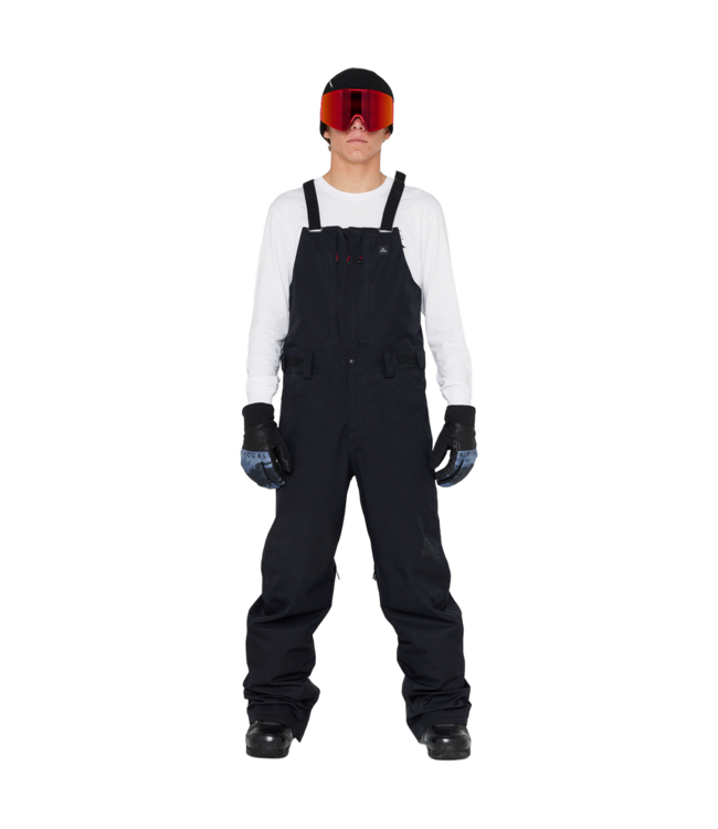 RIP CURL MENS ANTI SERIES ULT 30K/40K SNOWBOARD BIB SOLID BLACK 2026