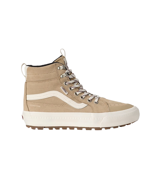VANS WOMENS SK8-HI WATERPROOF INSULATED SHOES TAN/WHITE