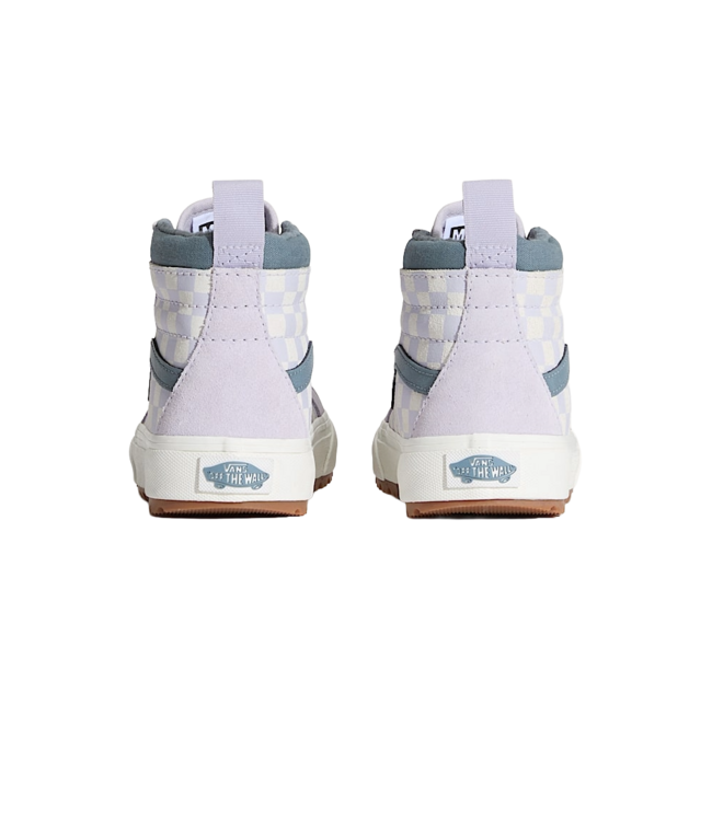 VANS GIRLS MTE SK8-HI SHOES FA25 (EMY) CHECK LILAC MIST