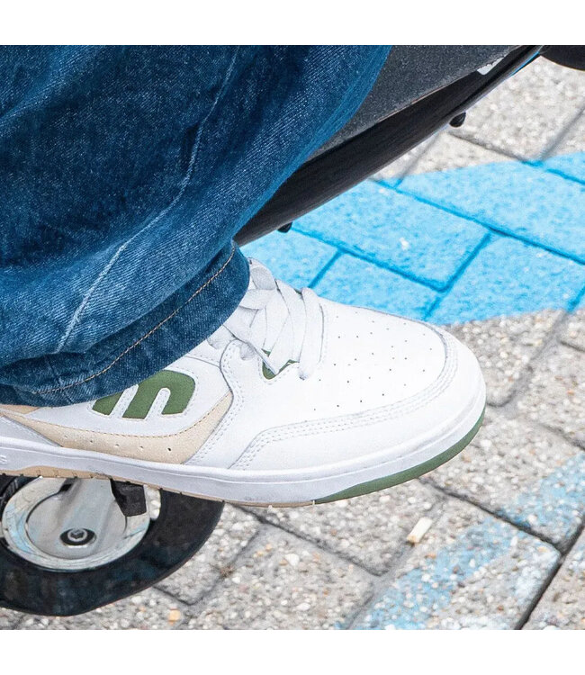 ETNIES MENS LOOT SHOE WHITE/GREEN