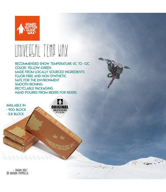 BOARD BUTTER UNIVERSAL WAX -12C GREEN 2026