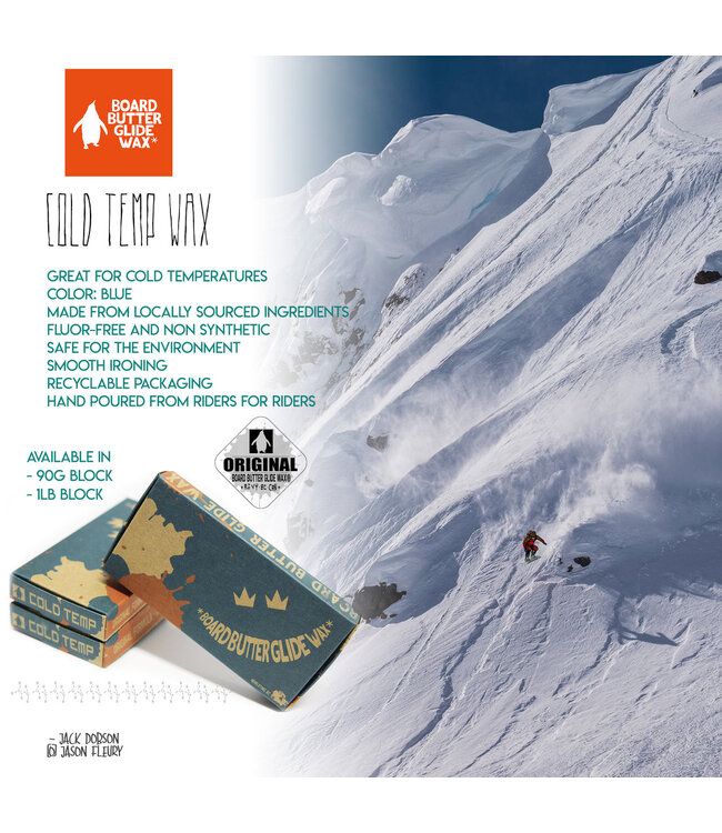 BOARD BUTTER COLD TEMP WAX -18C BLUE 2026