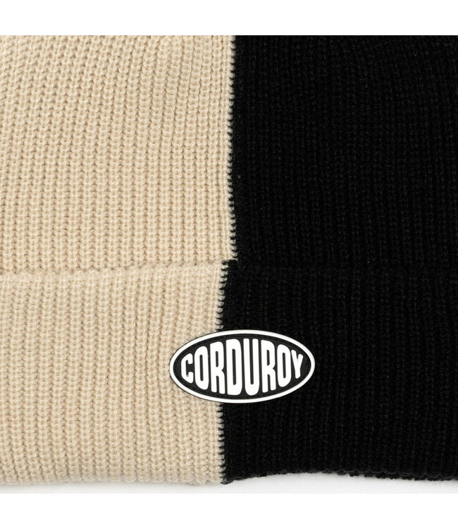 CORDUROY 50/50 CORD BEANIE EGGSHELL 2026