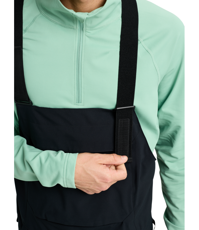 BURTON RESERVE 2L STRETCH BIB PANTS TRUE BLACK 2026