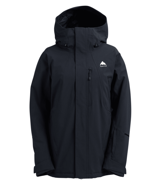 BURTON WOMENS RESERVE 2L INSULATED STRETCH JACKET TRUE BLACK 2026
