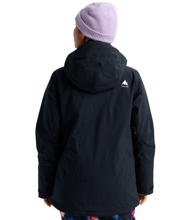 BURTON WOMENS RESERVE 2L INSULATED STRETCH JACKET TRUE BLACK 2026