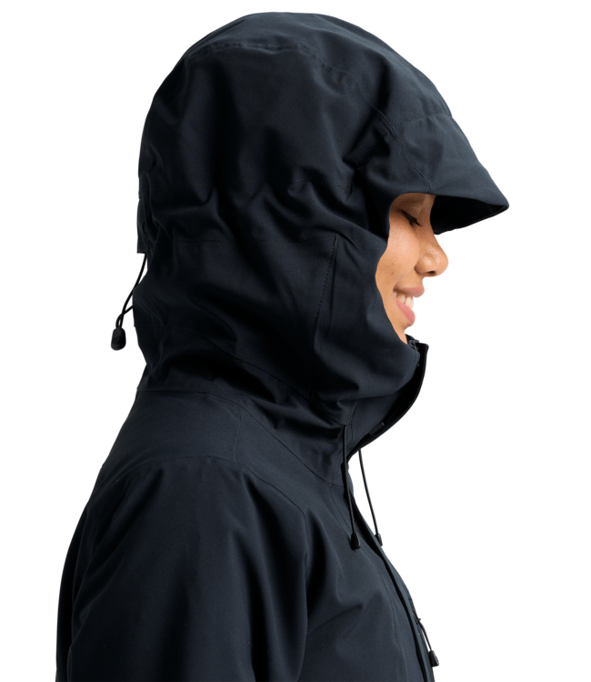 BURTON WOMENS RESERVE 2L INSULATED STRETCH JACKET TRUE BLACK 2026