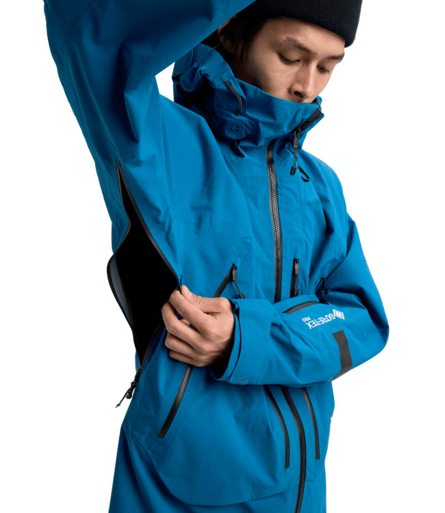 BURTON ACAMAR GORE TEX PRO 3L JACKET BLUE TEAL 2026