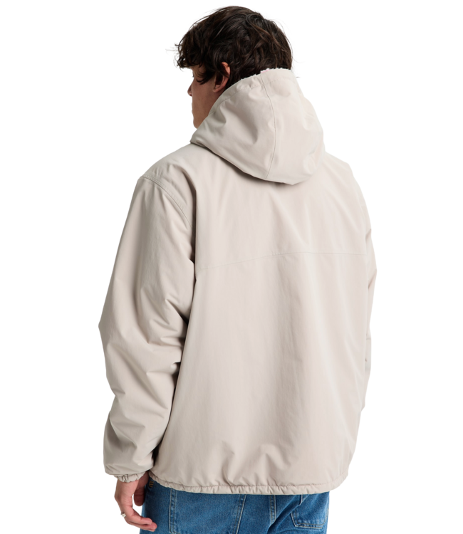 BURTON [AG] SPEAKOUT SHERPA REVERSIBLE JACKET STONE GREY/ PLUSH PINK 2026