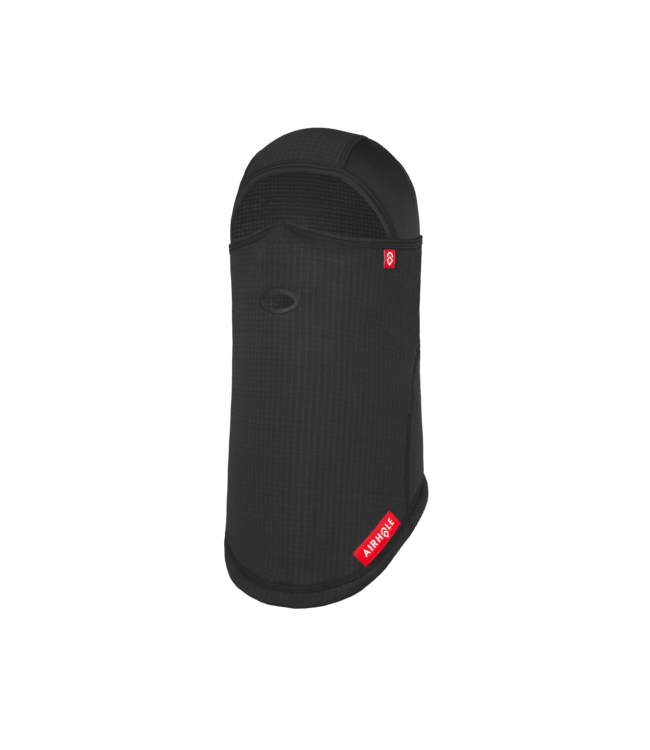 AIRHOLE BALACLAVA FULL HINGE WAFFLE FLEECE BLACK 2026