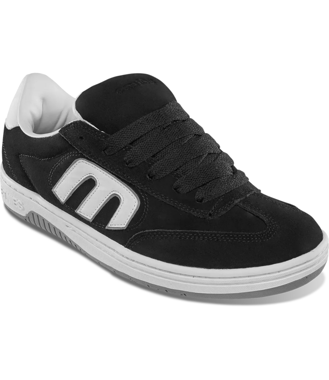 ETNIES MENS LOCUT SHOE BLACK/WHITE