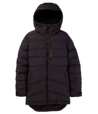 BURTON BURTON WOMENS LOYIL DOWN JACKET TRUE BLACK 2025