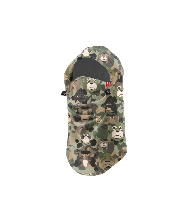 AIRHOLE JUNIOR AIRHOOD MILK FLEECE MONKEY CAMO 2026