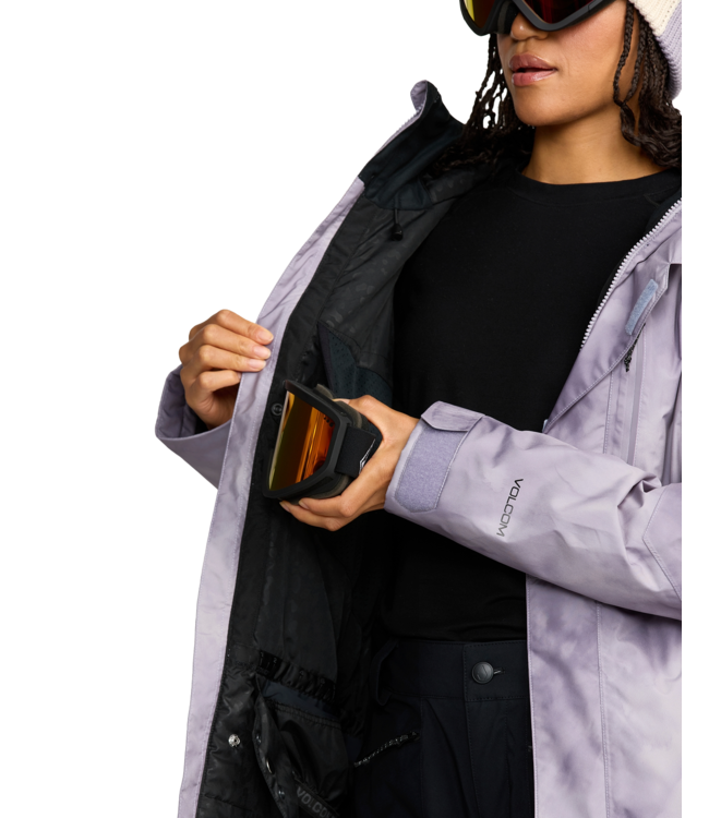 VOLCOM WOMENS V.CO ERAS INSULATED GORE JACKET LAVENDER AURA 2026