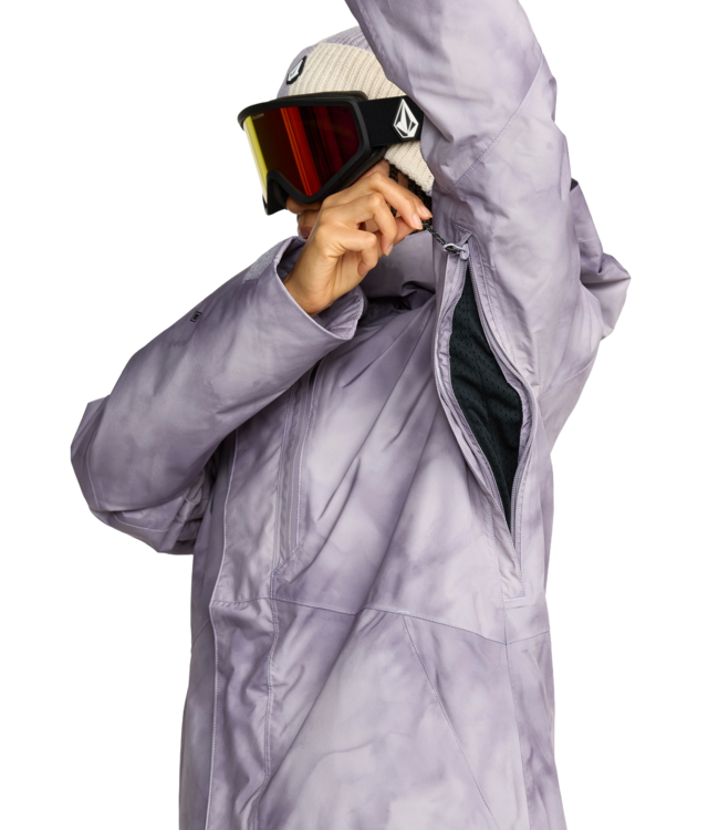 VOLCOM WOMENS V.CO ERAS INSULATED GORE JACKET LAVENDER AURA 2026