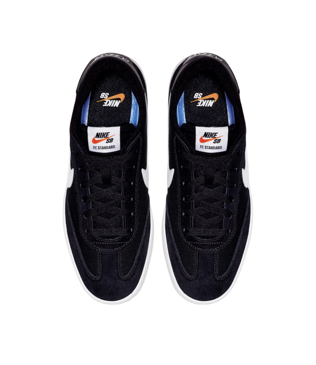 NIKE SB MENS FC STANDARD SHOES BLACK/WHITE