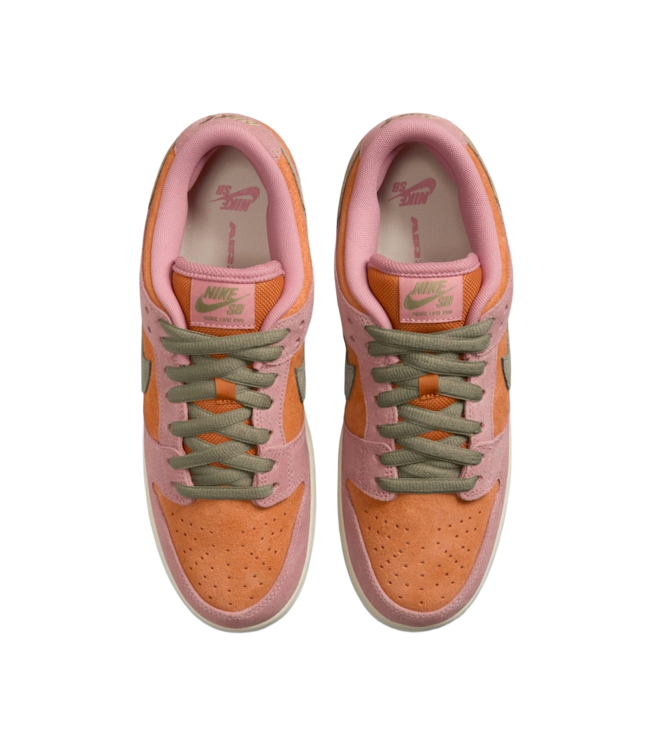 NIKE SB DUNK LOW PRO SHOE RED/OLIVE