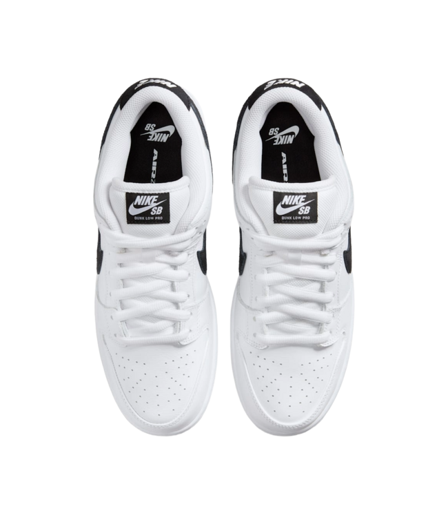 NIKE SB DUNK LOW PRO SHOE (100) WHITE/BLACK