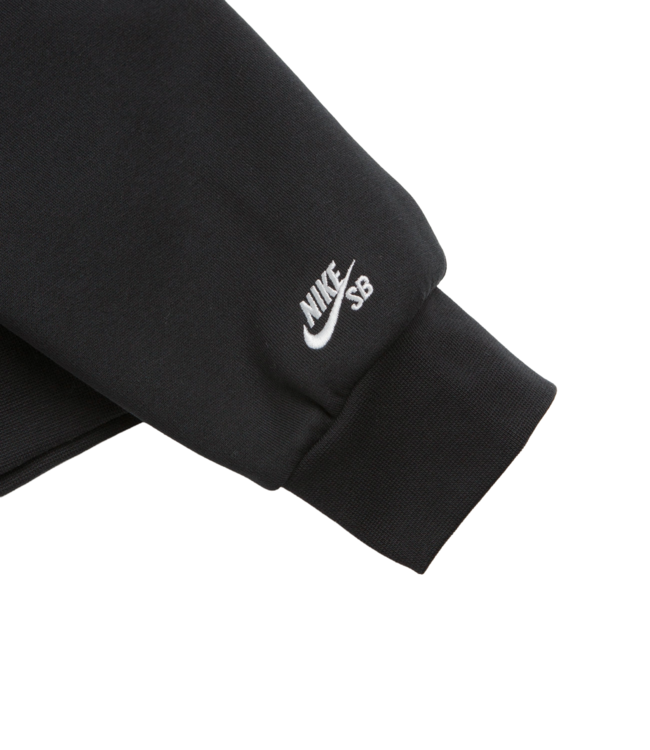 NIKE SB MENS SUGAR HI PULLOVER HOODIE 010 BLACK/WHITE